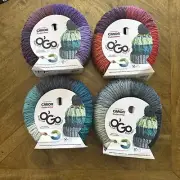 4 Crotchet Beanie Kits With Instructions No Hook