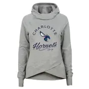 Outerstuff NBA Youth Girl (7-16) Charlotte Hornets The Bridge Funnel Neck Hoodie