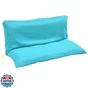 Three Seat Swing Replacement Cushions Only Cover, Anti-Slip Tie Rope Design B
