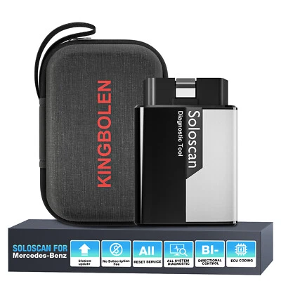 KINGBOLEN SOLOSCAN for Mercedes-Benz OBD2 Scanner All System Car Diagnostic Tool
