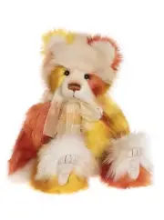 Charlie Bears 2023 Carnival Multicolor Plush Teddy Bear Soft Collectable Teddies