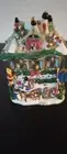 KMart 9.5" Candyland Tea Lite Candle Ceramic Christmas Village House