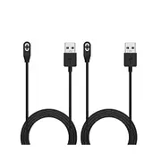2Pcs Magnetic Charger Cord,for Aeropex AS800, OpenRun Pro,OpenRun,OpenComm Bone Conduction Headphon black