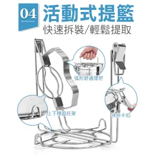 16CM雙層304不鏽鋼便當盒D084-DG012多層圓型分格飯盒.手提不銹鋼餐盒.國小高中學生飯盒.隔熱保溫吃飯碗