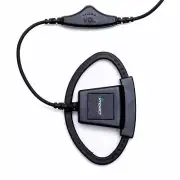 Impact PRSMA-VC-D1-SH 2.5L 2.5mm D-Ring Listen Only with Volume Control