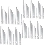 MOTHNUR 3sets DIY Wind Chime Tubes Aluminum Hollow Tubes for Outdoor Decor Garden Chime Craft Supplies 60pcs*3