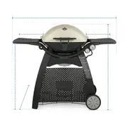BBQ Cover for Weber Q 3200 Gas BBQ