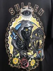 Sullen Night Watch Mens T Shirt Black XL L