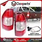 Pair LH+RH Tail Light Rear Lamp For Holden Rodeo Ute RA 2003~2006