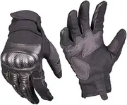 [Mil-Tec] Men's Leather Gloves Gen 2 Black