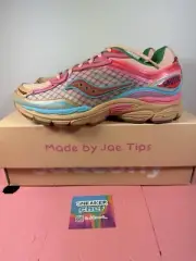 Size 7m/8.5w Jae Tips Saucony Progrid Omni 9 "To-Do List" Tan/Pink