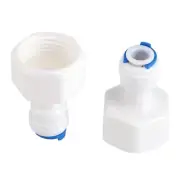 6X 1/4 Tube OD To 1/2 Female Push In Quick Connector For Filter Reverse Osmos AC