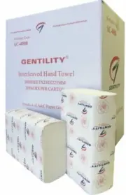 A&C Gentility Premium Interleaved Slimline Paper Towel Hand Towel 1 Ply