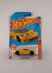 2022 Hot Wheels 94 Bugatti EB110 SS Yellow 65/250 HW Turbo 5/10 NEW