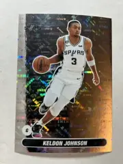 Panini NBA Basketball Sticker 2023-24 Nr.463 Keldon Johnson Glitter