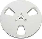 5 Inch Empty Rewind Spool, Universal for Roll to Roll, 1/4 Inch Tape, 3 Holes, Rewinding Spool, Aluminium Opening Machine Part