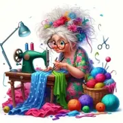 1000pcs Jigsaw Puzzle Diligent Old Woman Making Clothes Home Decoration 19.7in