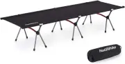 Camping Cot, Foldable Portable Camping Cot Bed, Heavy Duty(150Kg), Use off the G
