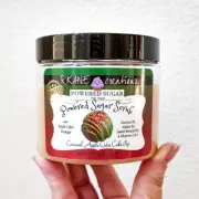 Powered Sugar Scrub - Caramel Apple Cider Cake Pop - LIMITED SEASONAL EDITION