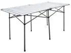 Aluminium Roll Up Slat Folding Table 120 x 70cm Outdoor Camping BBQ Party Picnic