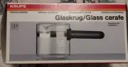 KRUPS Glaskrug Glass Carafe Original Espresso Mini CafePresso Black, New in Box