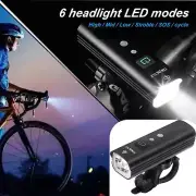 LED Bike Light Waterproof Super Bright Torch Mountain Bicycle Torch Rechargeable