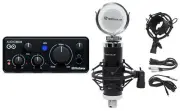 Presonus AudioBox GO 2x2 USB-C Bus Power Audio Recording Interface + Studio Mic