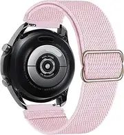 FKMBD 20mm 22mm Nylon Strap For Gamrmin Vivoactive3 4 5 Venu2 HR Plus Sq Adjustable Elastic Bracelet For Forerunner265/255/245/645/754/735/945/955 Approach S12 Watchbands