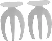 MAGICLULU Set of 2 Salad Forks Salad Serving Fork Claw Stainless Steel Sleek Elegant