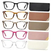 5 pack Reading Glasses for Women/Men, Bifocal, Progressive, Readers for