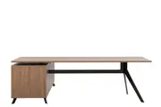 DD Delta Metal Legs Executive Desk