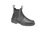 Amblers Steel FS116 Pull-On Dealer Boot / Unisex Boots (Black) - UTFS157