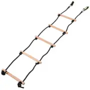 Wooden Climbing Frame Outdoor Rope Ladder Child Baby Hanging Kid
