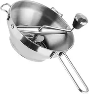 STOBAZA Stainless Steel Manual Food Grinder Baby Food Processor Multi-use Vegetable Fruit Blender Jam Maker