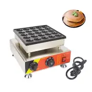 Commercial Electric Pancake Machine Kitchen Pancake Waffle Maker 25 Holes 110V