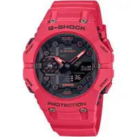 在飛比找ETMall東森購物網優惠-CASIO 卡西歐 G-SHOCK 火焰紅 藍牙碳纖維核心防