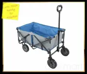 Foldable Garden Wagon Cart Beach Market Trolley Sports Outdoor Picnic Camping