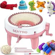 KELIOO Knitting Machine, 48 Needles Knitting Machine, Smart Weaving Loom Round Knitting Machines with Row Counter for Adults or Kids,DIY Knit Loom Machine Kit for Hat, Scarves, Gloves, Socks