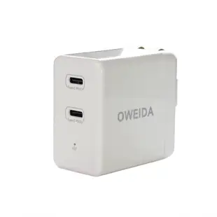 Oweida GaN 氮化鎵 50W Type C PD 充電頭 充電器 適 iPhone 15 14 13 S24