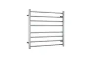 Thermogroup Straight Round 750x700x122mm (Heated) 8 Bars Brushed Stainless Steel SRB33M