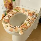 With Handle EVA Toilet Seat Cover Universal Closestool Mat Lavatory