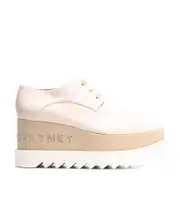 Stella McCartney Elyse Platform Wedges 39.5,40,41 White