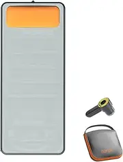 zolyet Light One-Piece Self-Inflating Sleeping Pad Ultra-Light Mattr for Camping Hiking Backpacking Insulate Mat Grey L