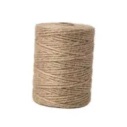 Natural Jute Twine 328 Feet Crafting Twine String for Crafts Gift, Craft 3mm