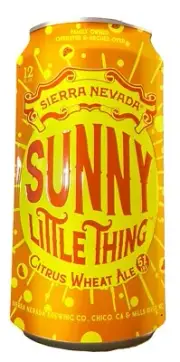 Sierra Nevada Sunny Little Thing Metal Tin Tacker Sign | 23.5" x 11 | New & FS!