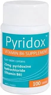 Vitamin B6 Supplement 100-Tablets