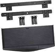 Homoyoyo Slide Out Keyboard Tray Under Desk Keyboard Storage Drawer with Mouse Platform and Space Saving Accessory for Office Use Ergonomic Design for Easy Access