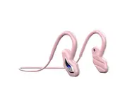 Bone Conduction Earphone Ear Hook Built-in Memory IPX5 Waterproof Sports Wireless Bluetooth-compatible Headphones for Running-Pink