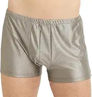 [AMUCK] EMF Anti-Radiation Briefs Silver Fiber Underwear,EMF/EMI/RF Blocking Anti-Radiation Faraday Fabric