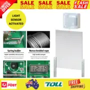 Automatic Chicken Coop Door Chook Coup Auto Sliding Opener Battery Operated New